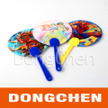 Two Side 3D Lenticular Image Fan with Handle as Gift